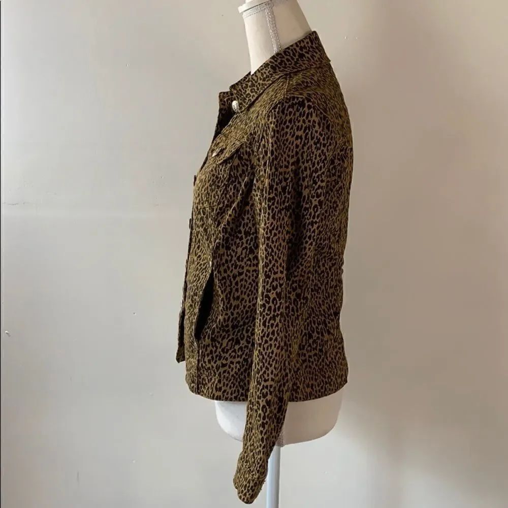 LAL Live a Little Animal Print Jacket Size S - Picture 5 of 16